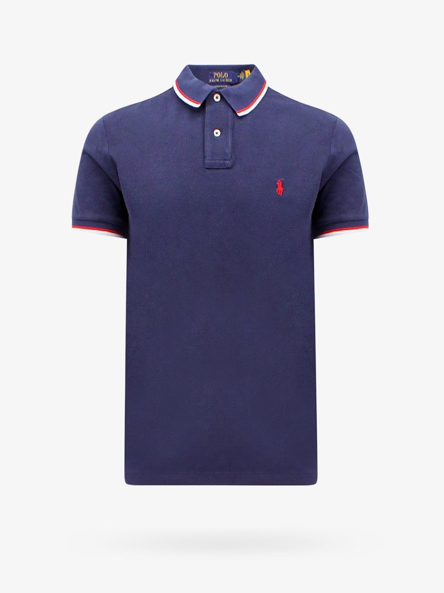 Polo Ralph Lauren Cotton polo shirt with contrasting profiles