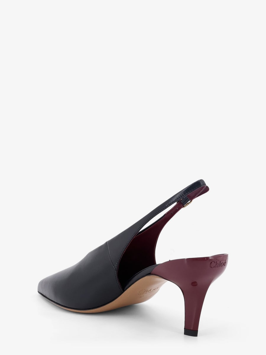Chloé Suzie leather pumps, view 3