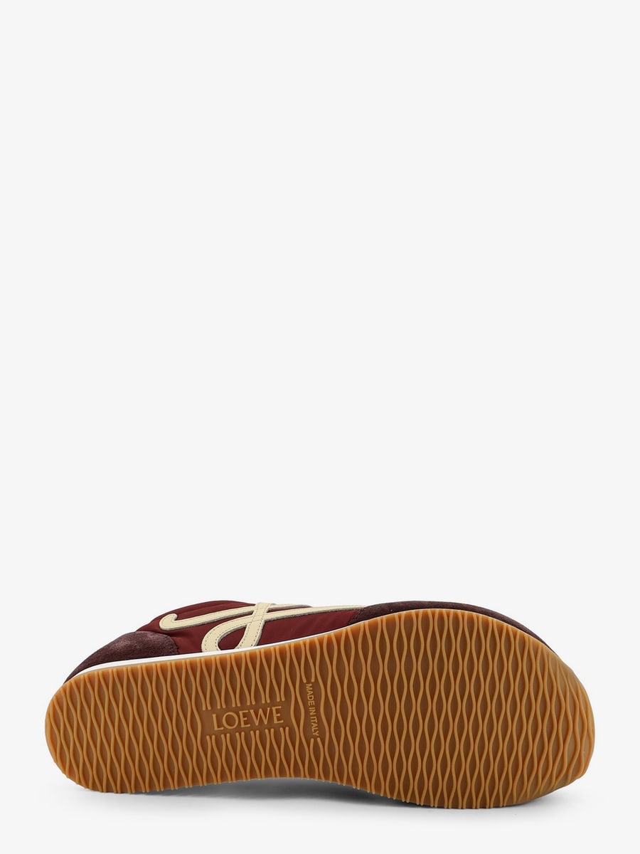 Loewe Ballet Runner 2.0 nylon and suede sneakers with side logo, view 5
