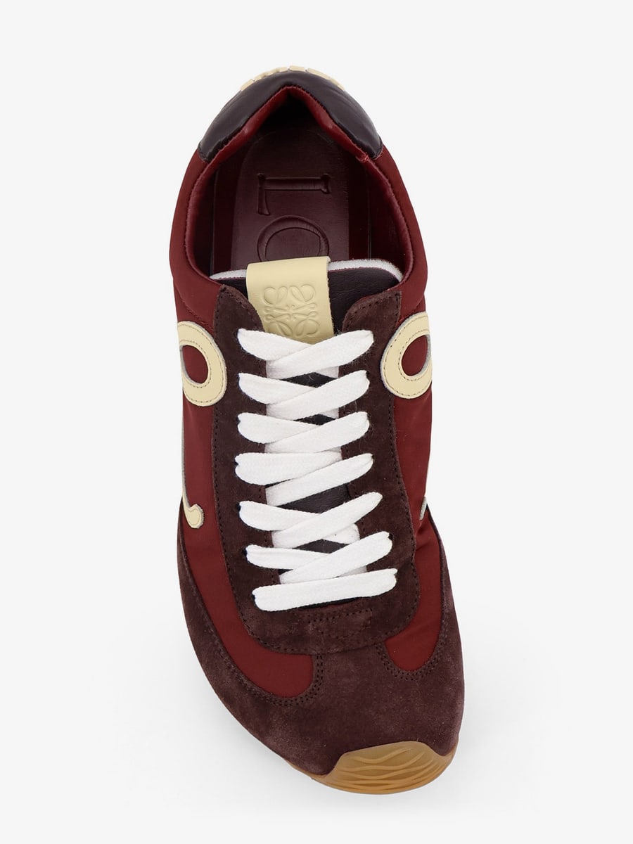 Loewe Ballet Runner 2.0 nylon and suede sneakers with side logo, view 6