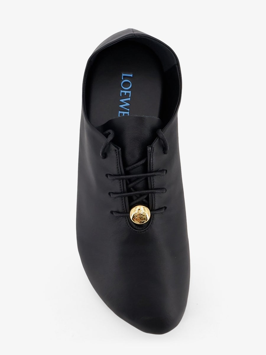 Loewe Pebble Soft Leather Sneakers, view 5
