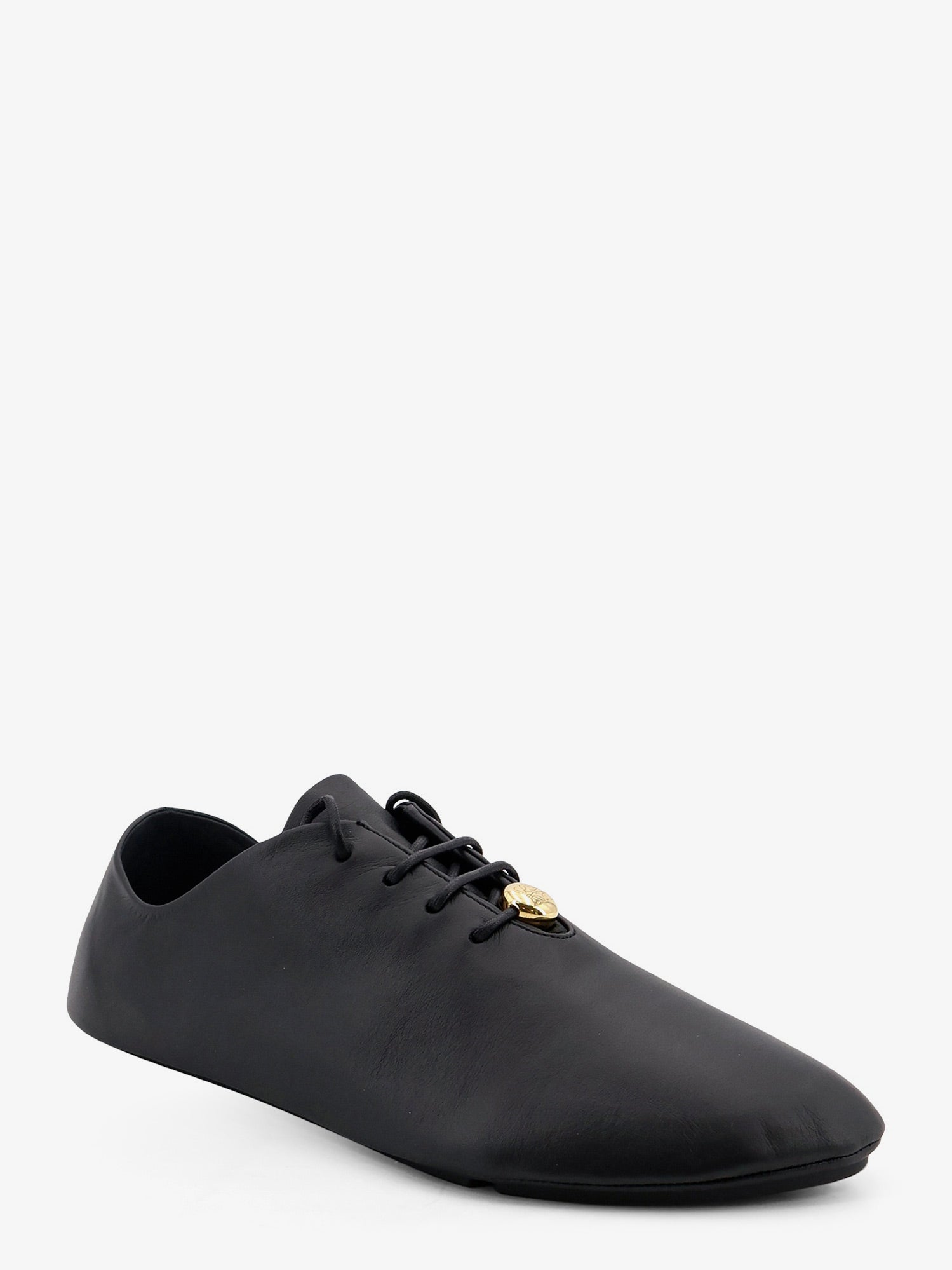 Loewe Pebble Soft Leather Sneakers, view 2