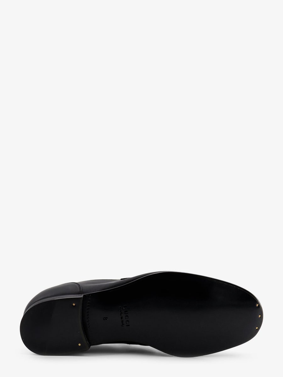 Gucci Como leather loafers, view 4