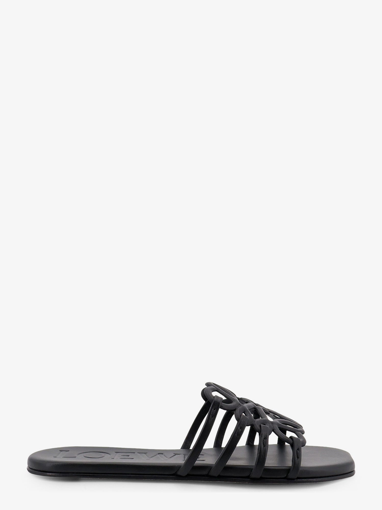 Loewe Paula's Ibiza-Aangram Petal leather sandals