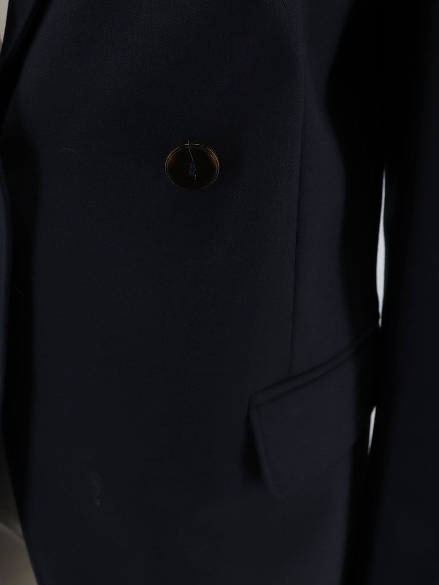 ALYSI Sartorial virgin wool blend blazer, view 3