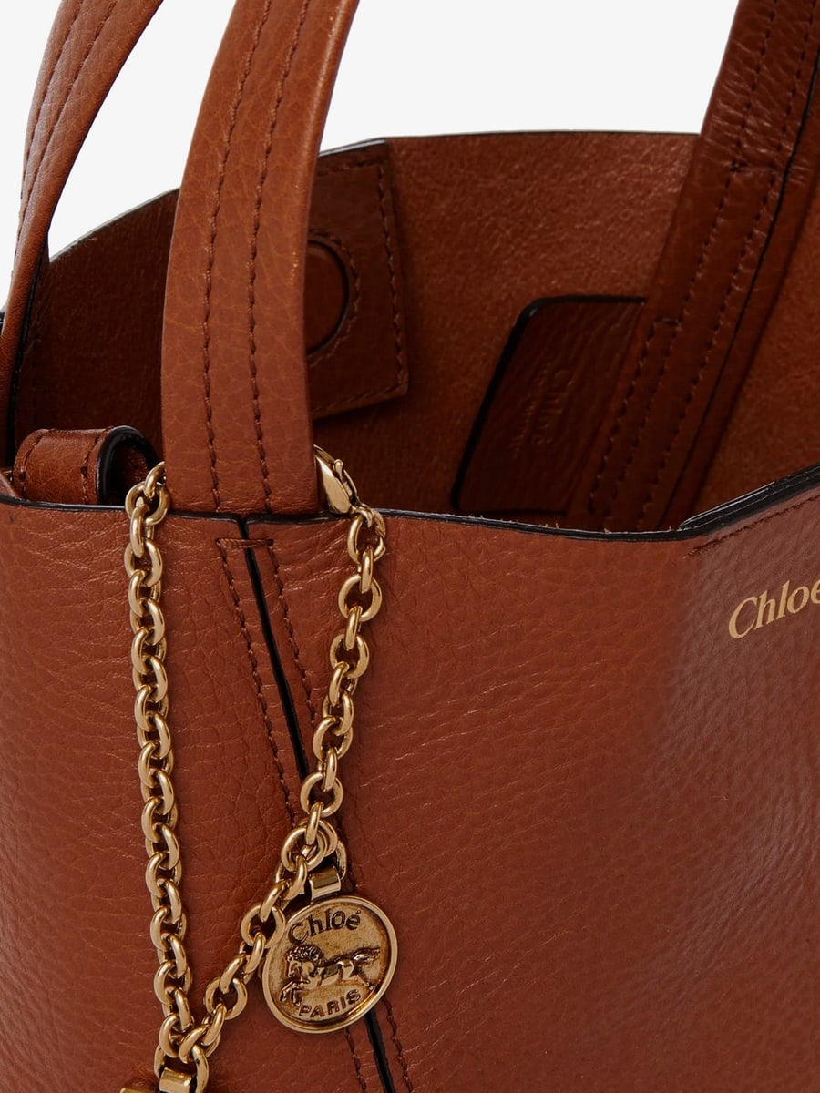 Chloé Chloé Spin leather crossbody bag, view 5