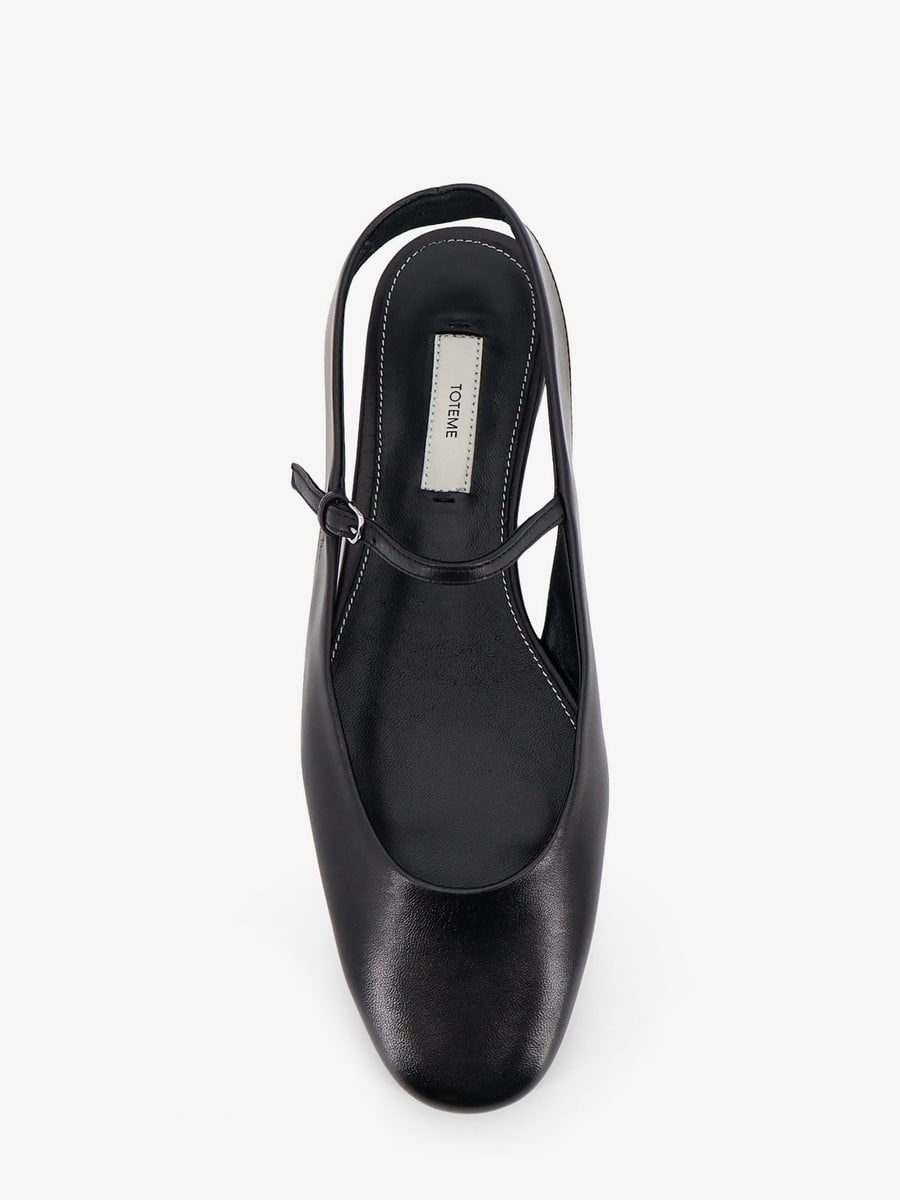 Toteme Leather ballerinas, view 5