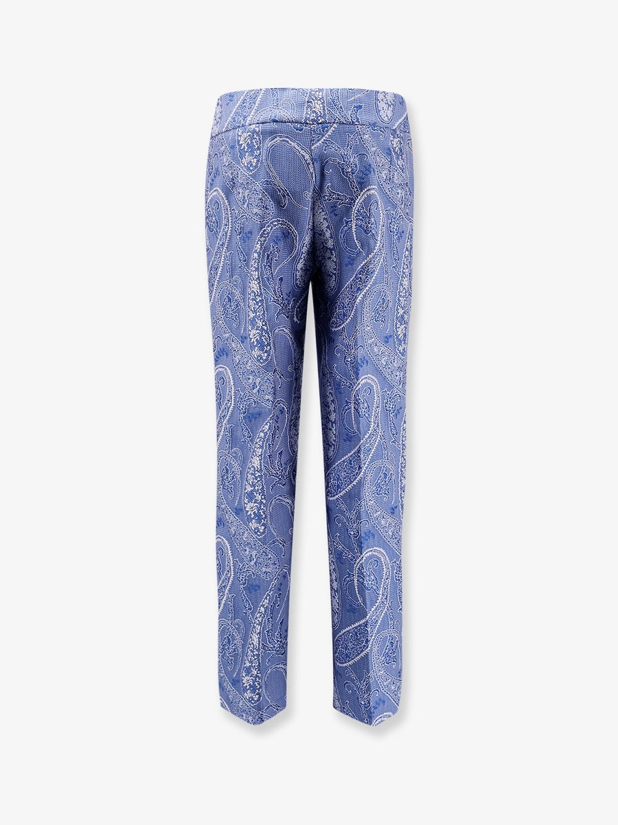 Etro Trousers with iconic print, view 2