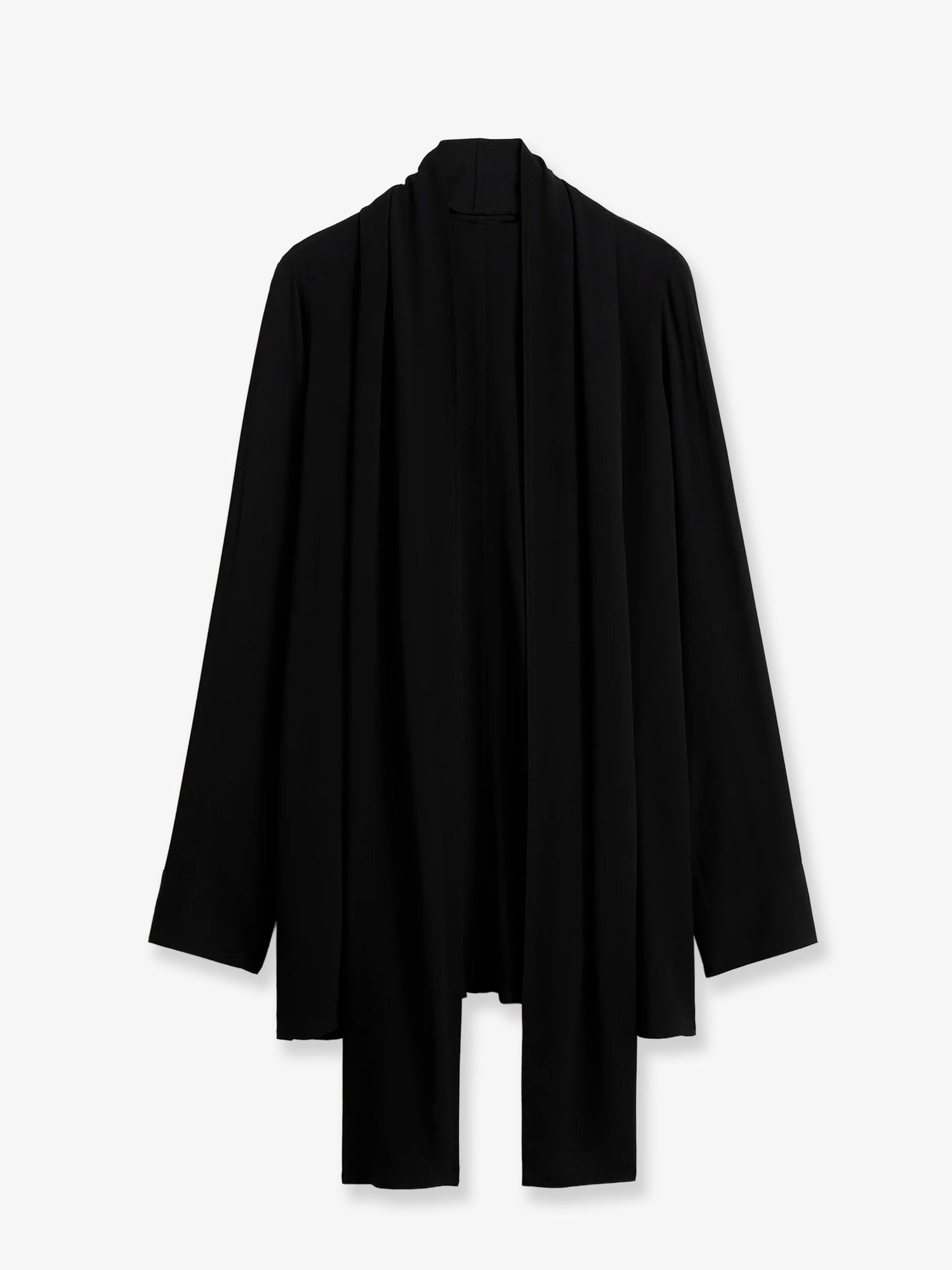 Toteme Viscose shirt with scarf detail