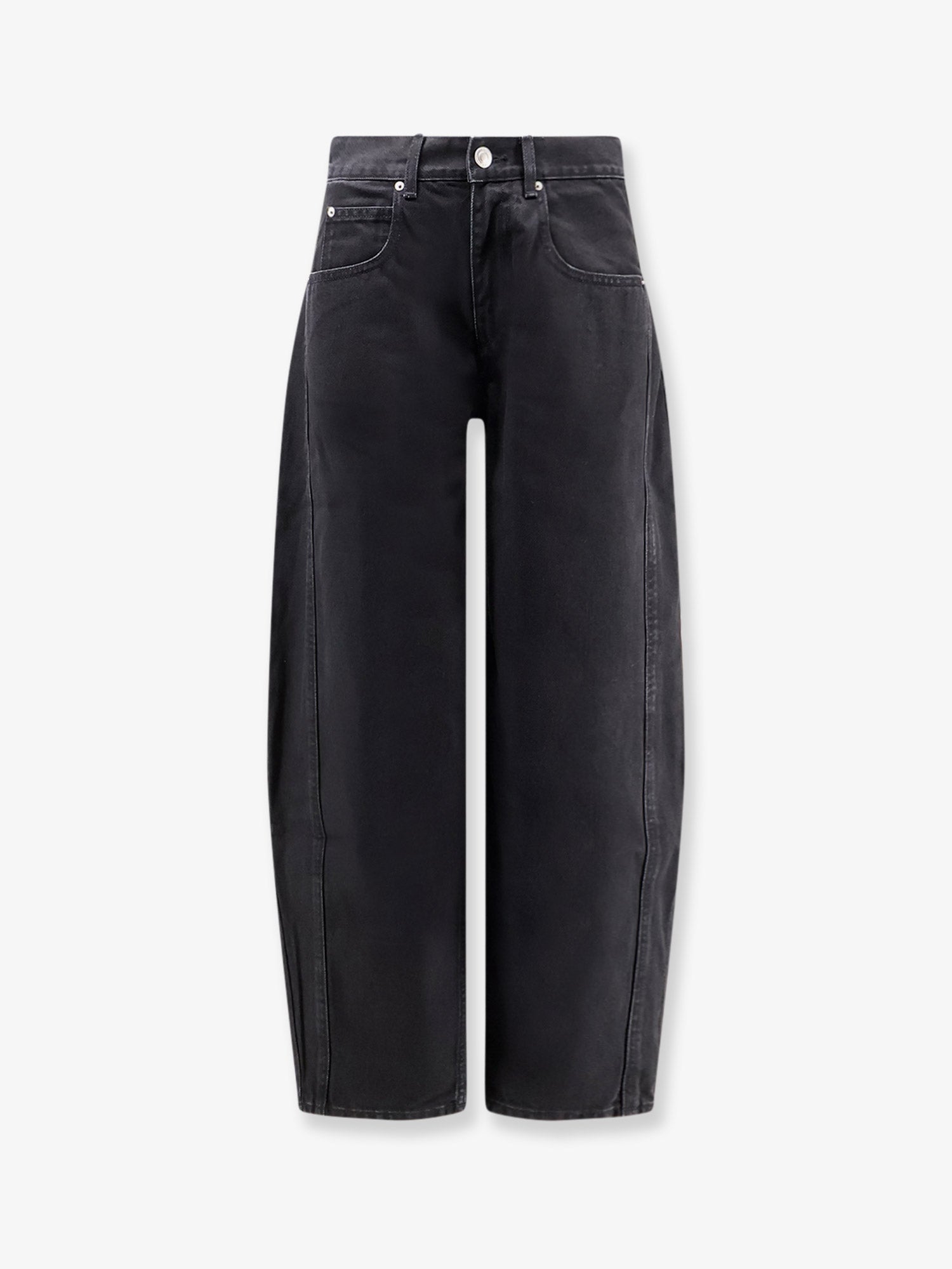 Isabel Marant Oriane black denim trousers
