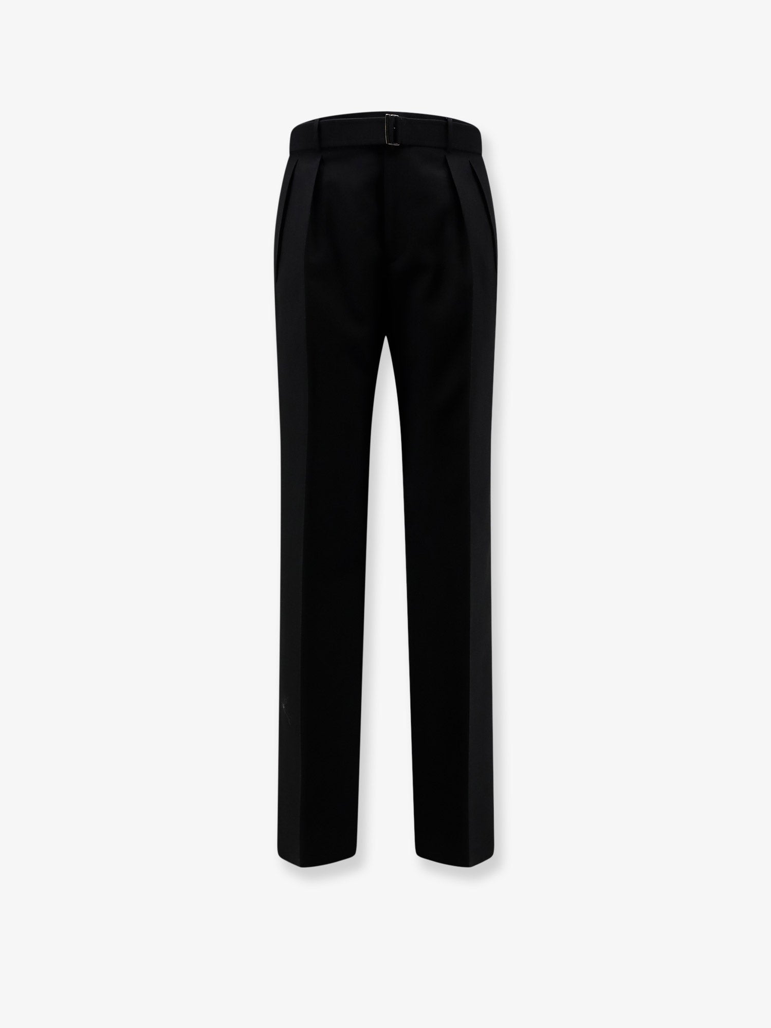 Tagliatore Nevil virgin wool trousers with belt