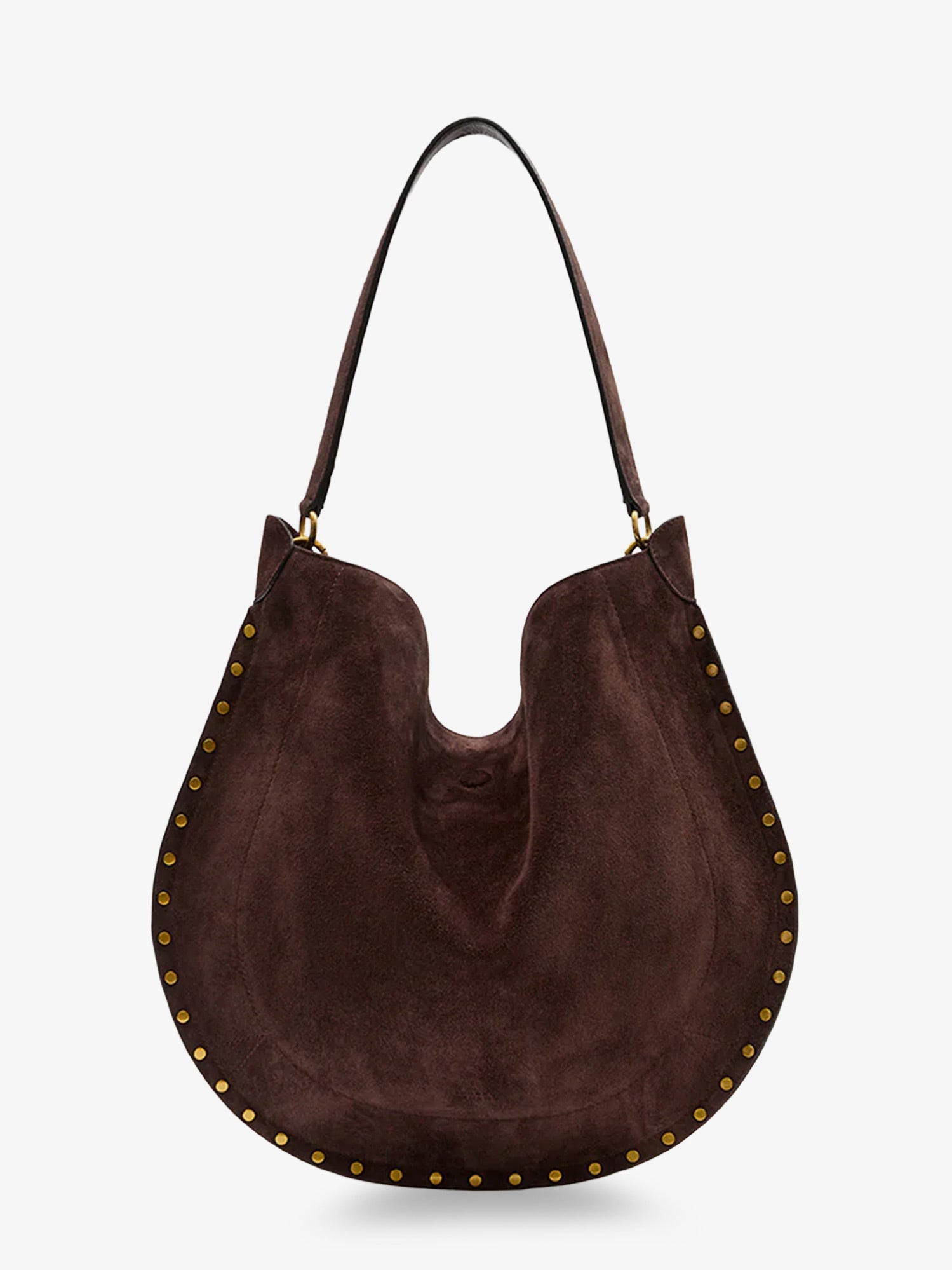 Isabel Marant Oskan Hobo Suede Shoulder Bag