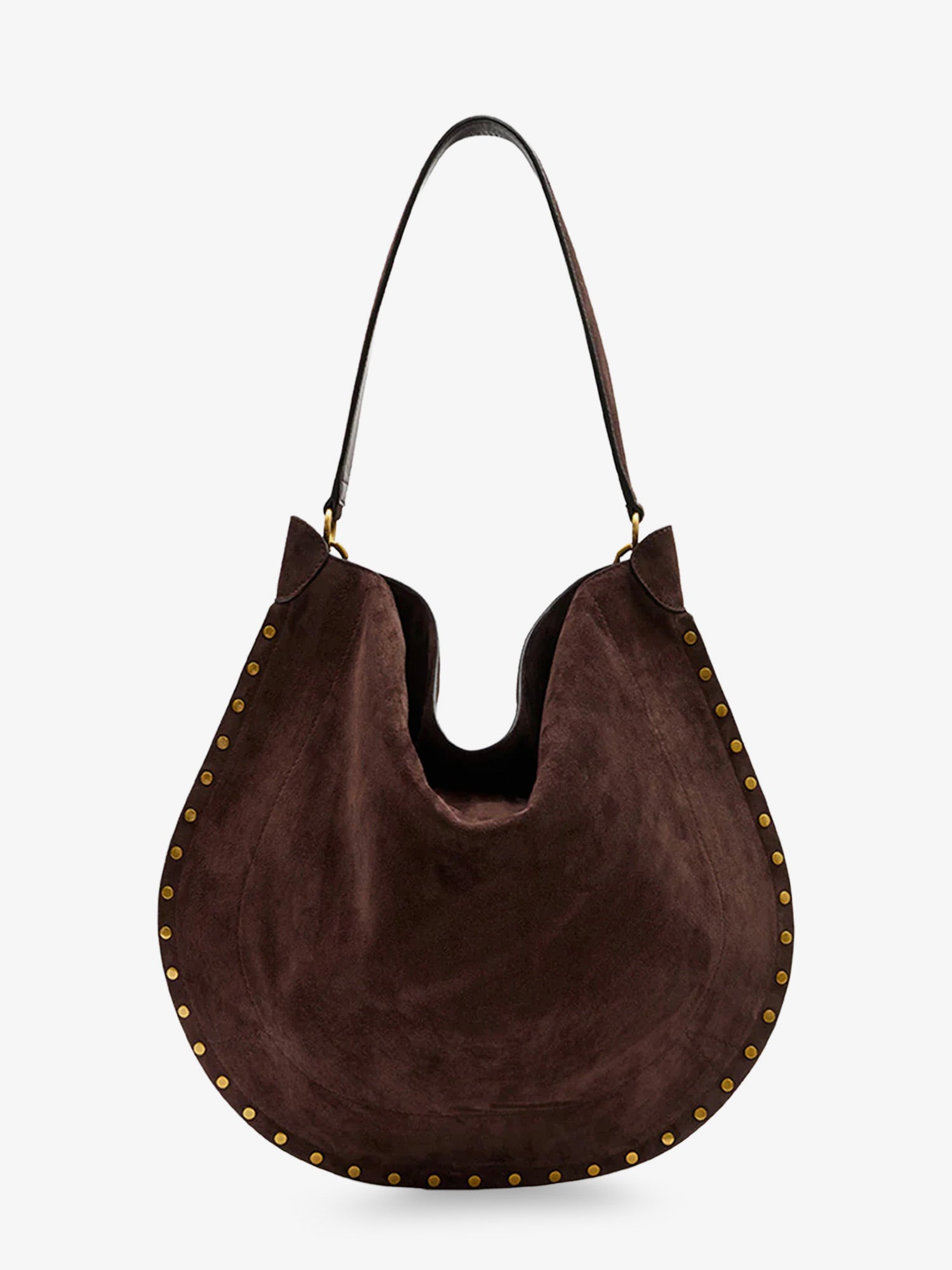 Isabel Marant Oskan Hobo Suede Shoulder Bag, view 2