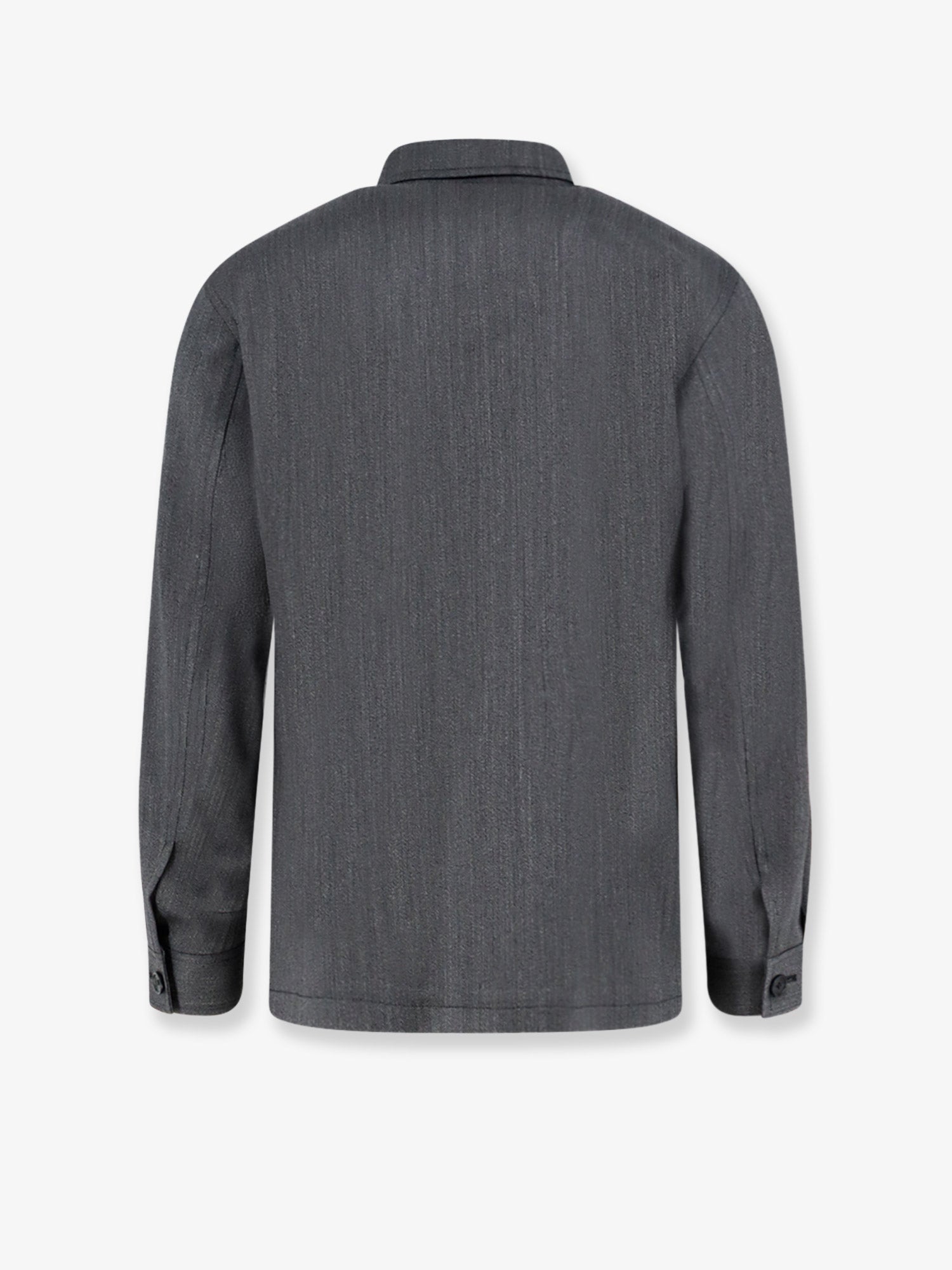Tagliatore Calvin virgin wool shirt/jacket, view 2