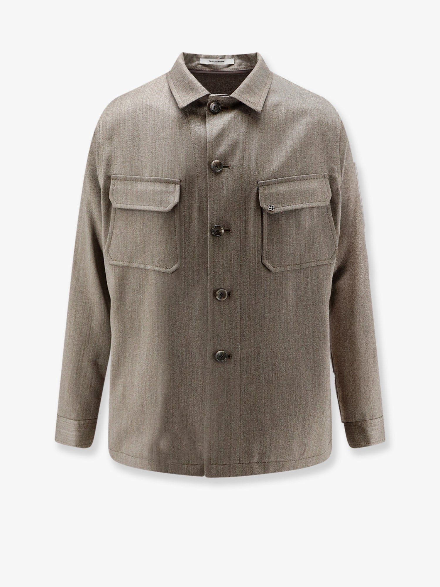Tagliatore Calvin stretch wool shirt/jacket