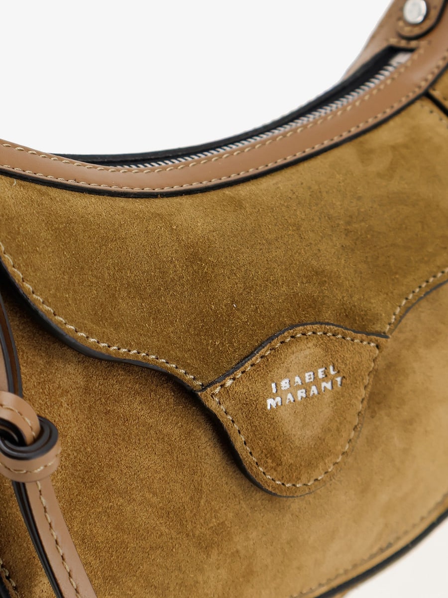 Isabel Marant Oskan Moon suede shoulder bag, view 5