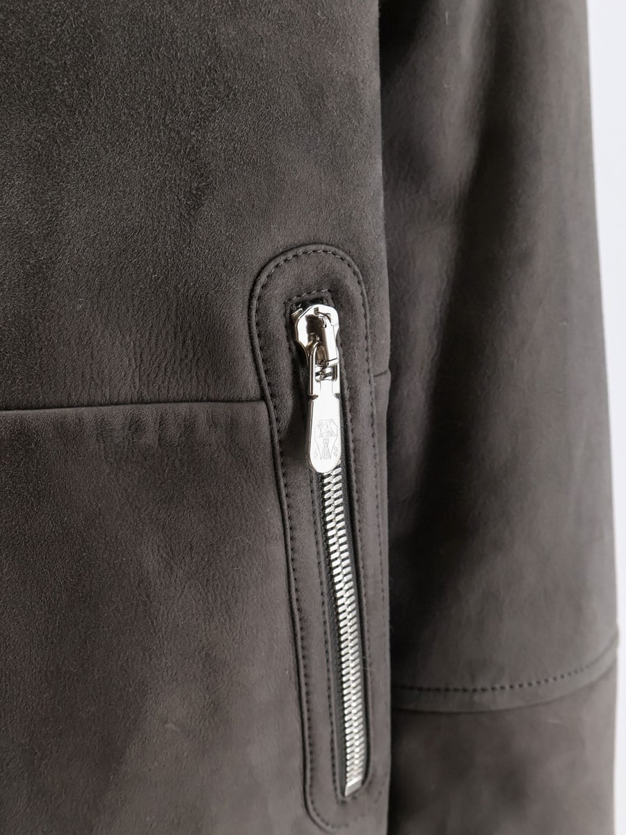 Brunello Cucinelli Shearling Jacket, view 3