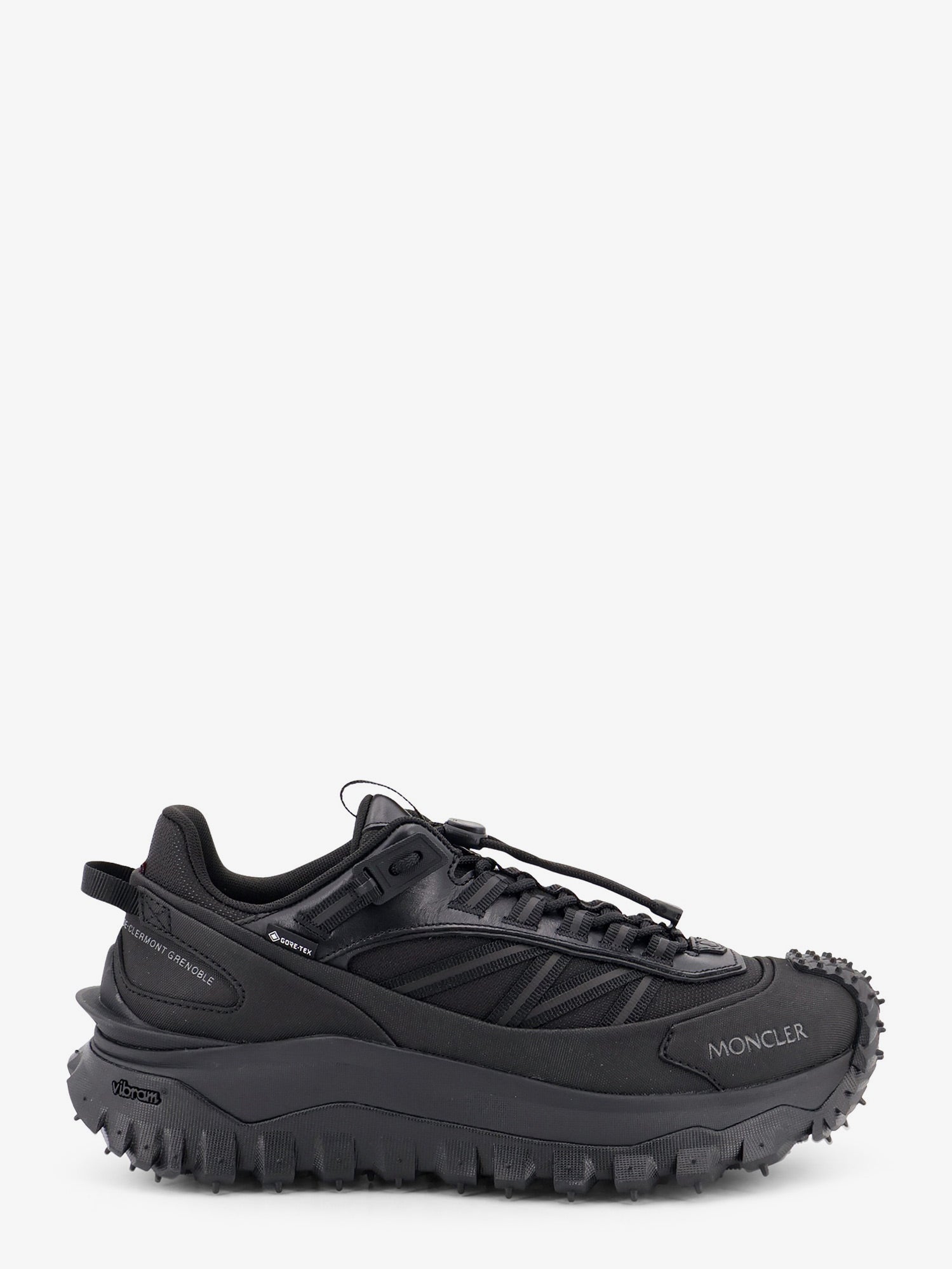 Moncler Trailgrip GTX nylon and leather sneakers with Gore-Tex inserts