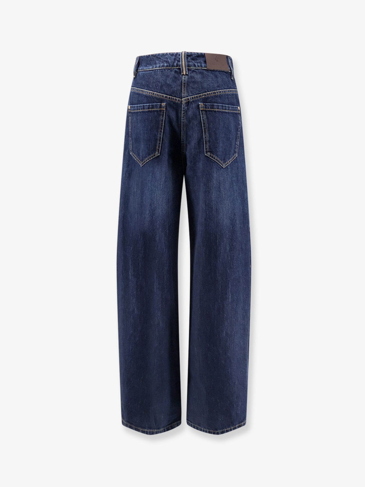 Brunello Cucinelli The Wide Barrel -Full Lenght Jeans, view 2