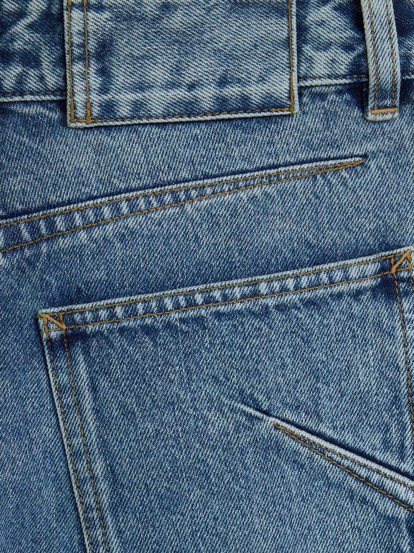 Alaïa Blue denim jeans, view 3