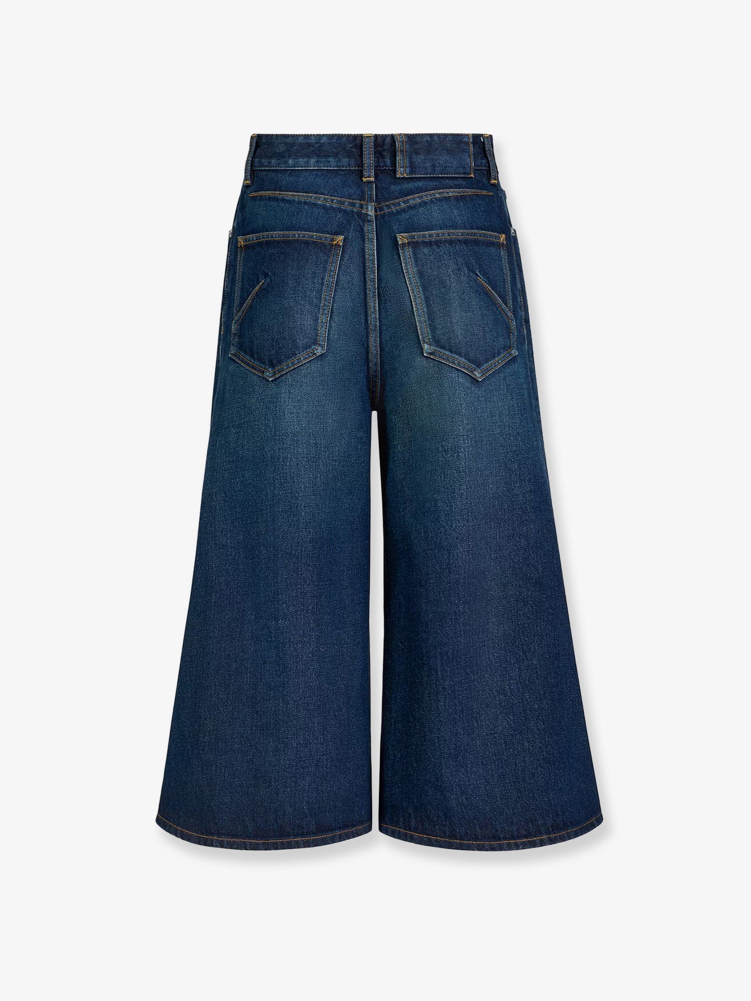 Alaïa Blue denim Bermuda shorts, view 2