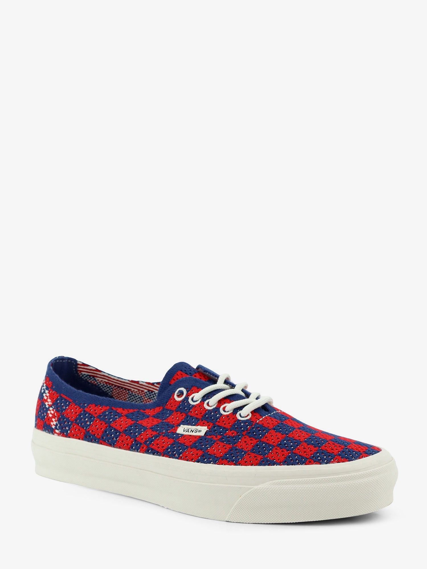 VANS Lx Authentic 44 fabric sneakers with Checkerboard pattern, view 2