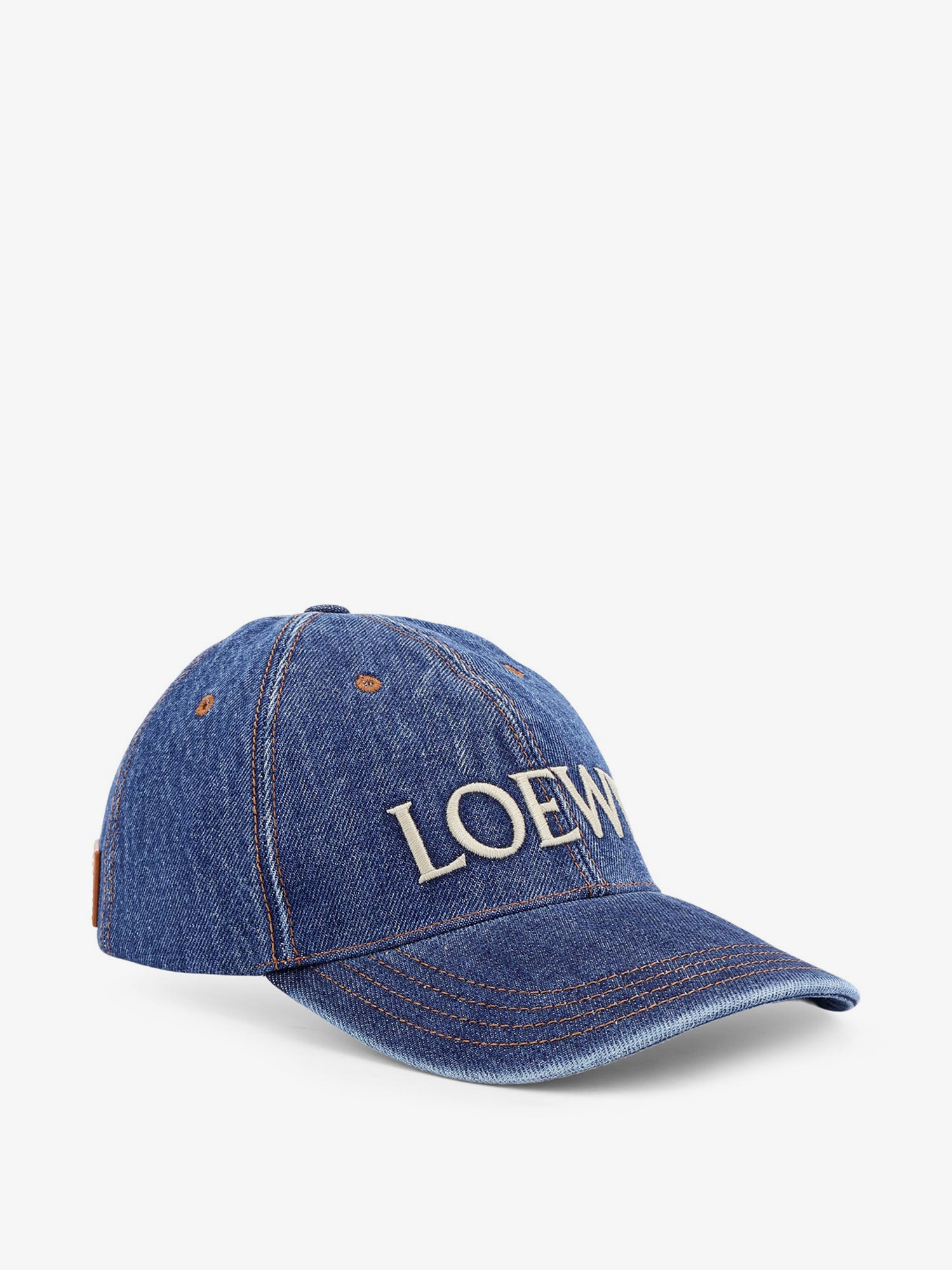 Loewe Paula's Ibiza blue denim hat, view 2