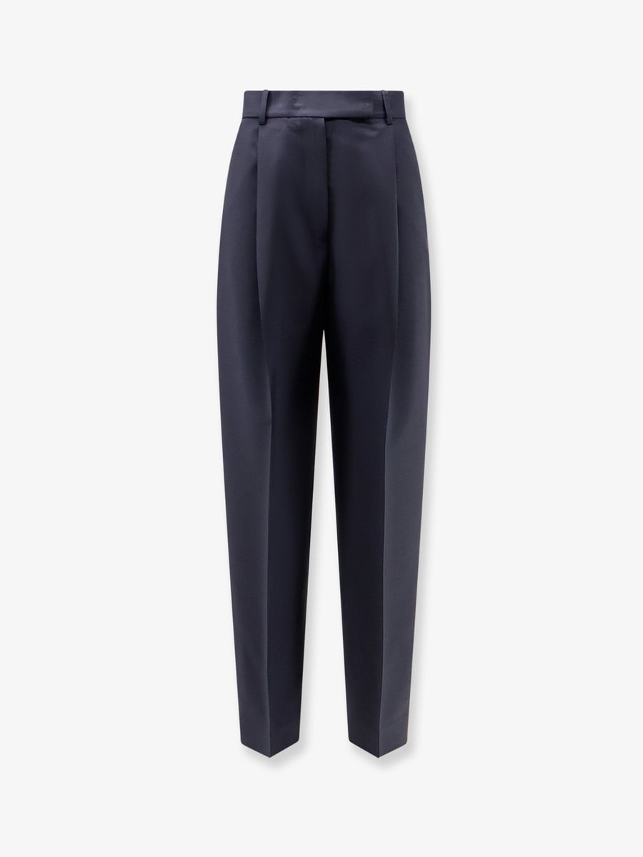 ROHE Virgin wool and mohair trousers