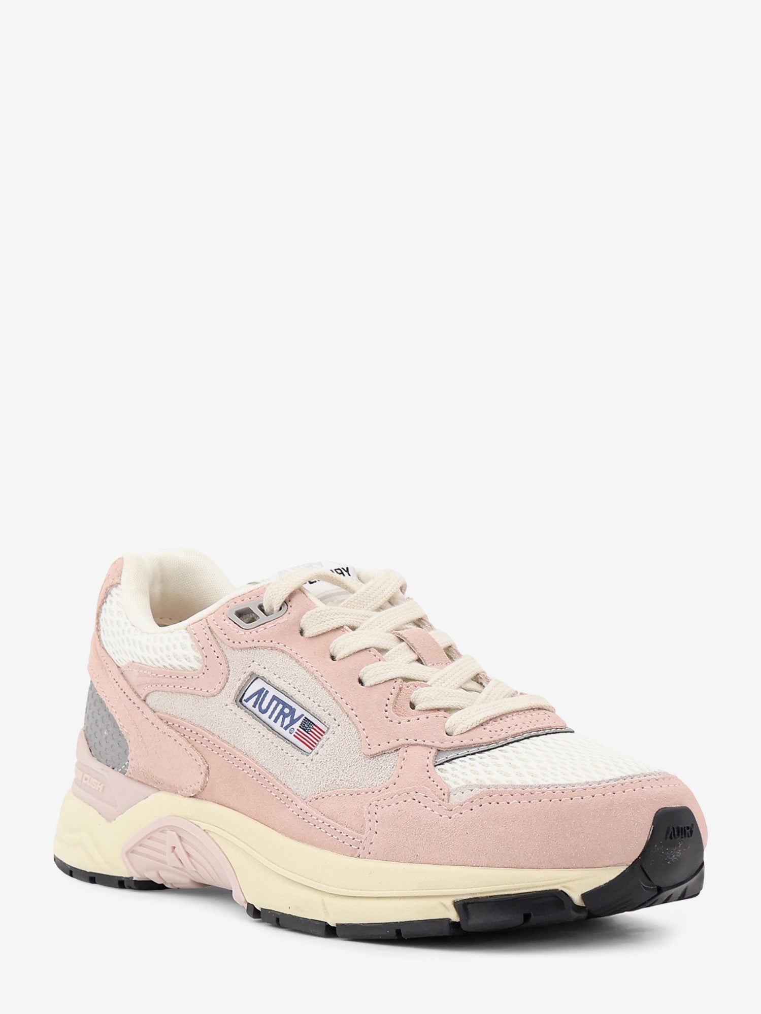 Autry Hyperway Low mesh e suede sneakers, view 2