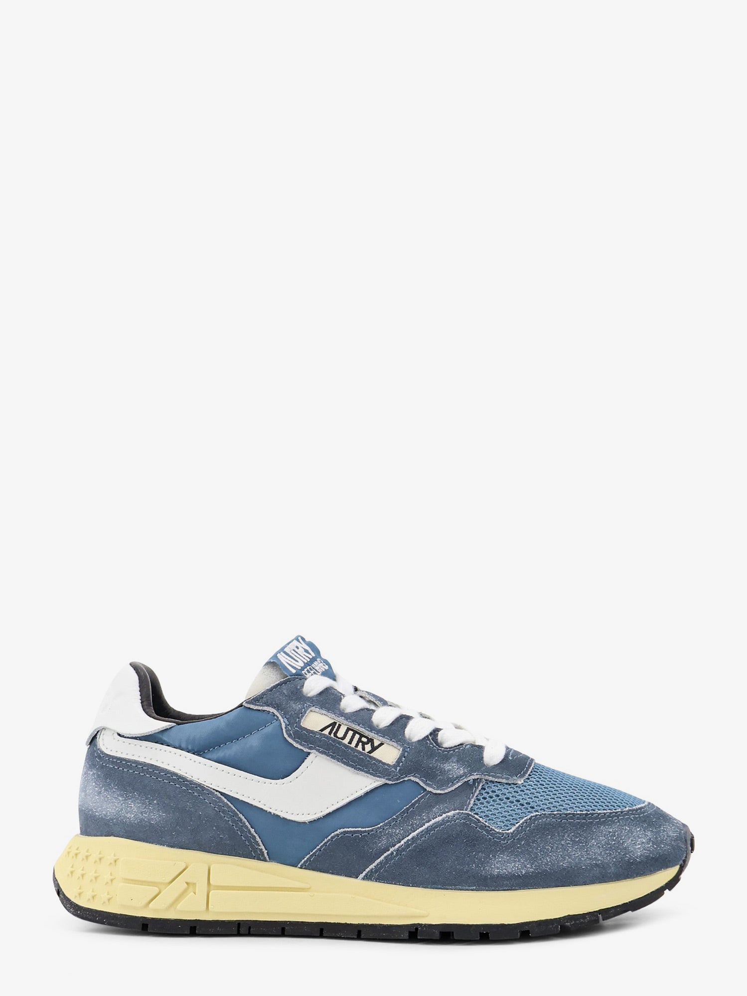 Autry Reelwind Low mesh and suede sneakers