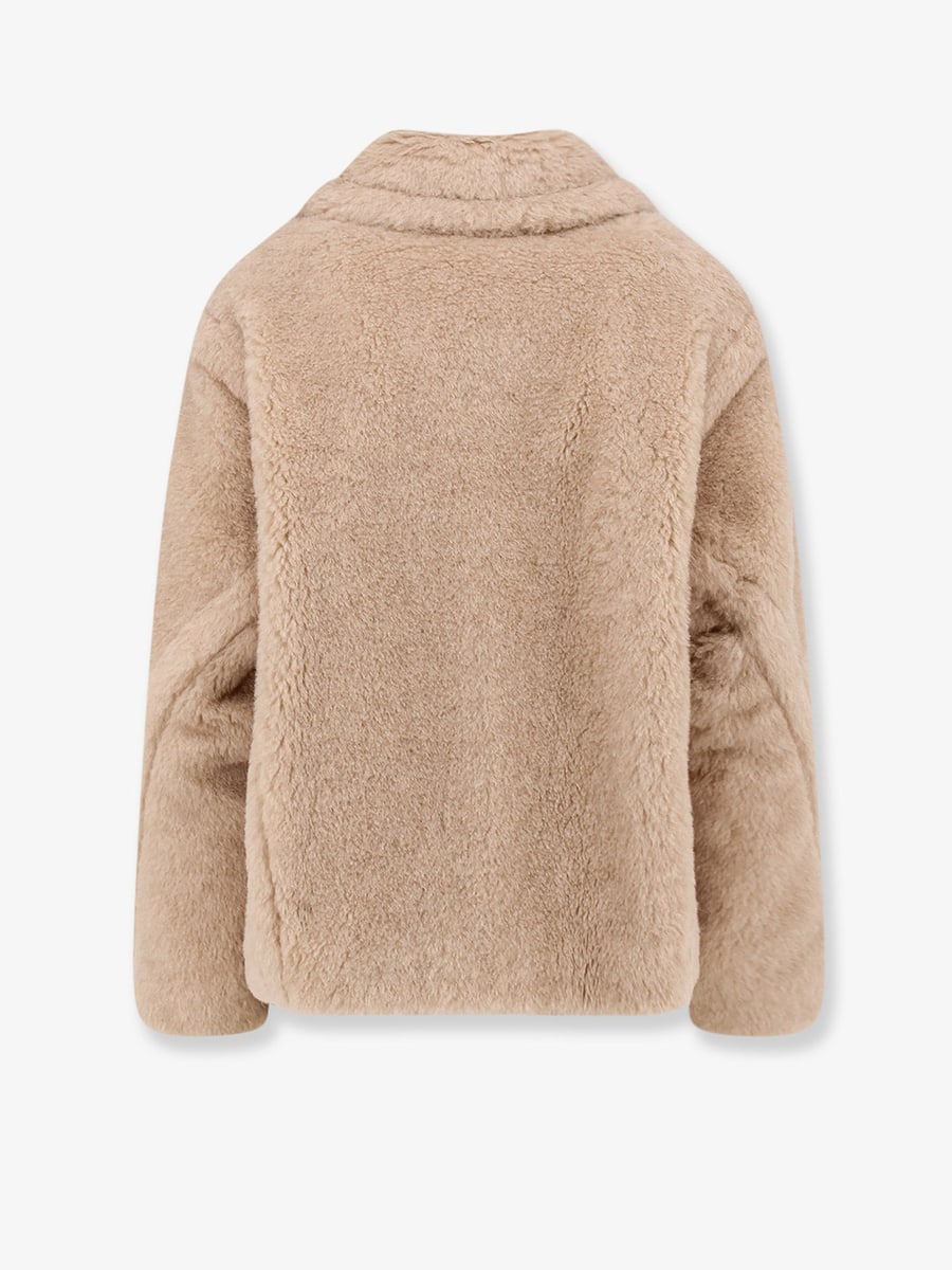Max Mara Mxmtritone alpaca, virgin wool and silk jacket, view 2