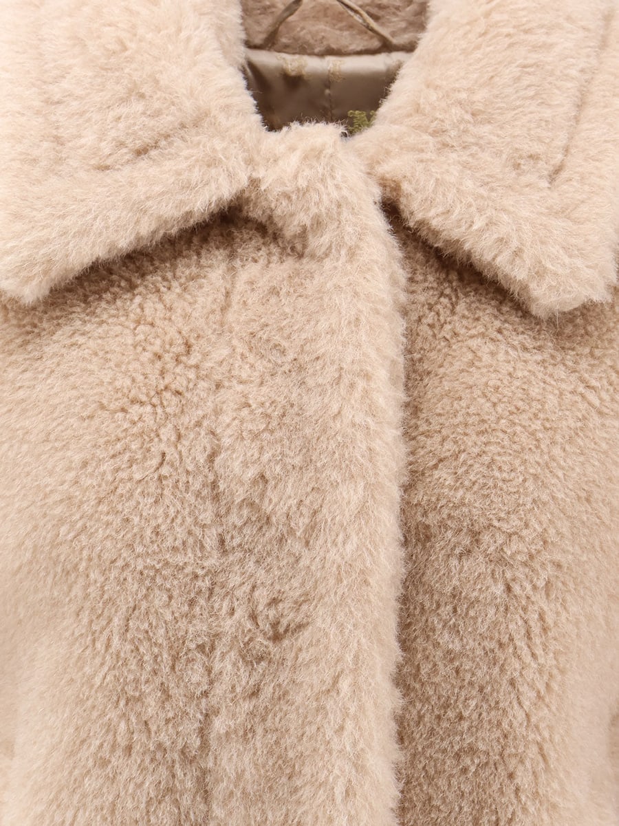 Max Mara Mxmtritone alpaca, virgin wool and silk jacket, view 3