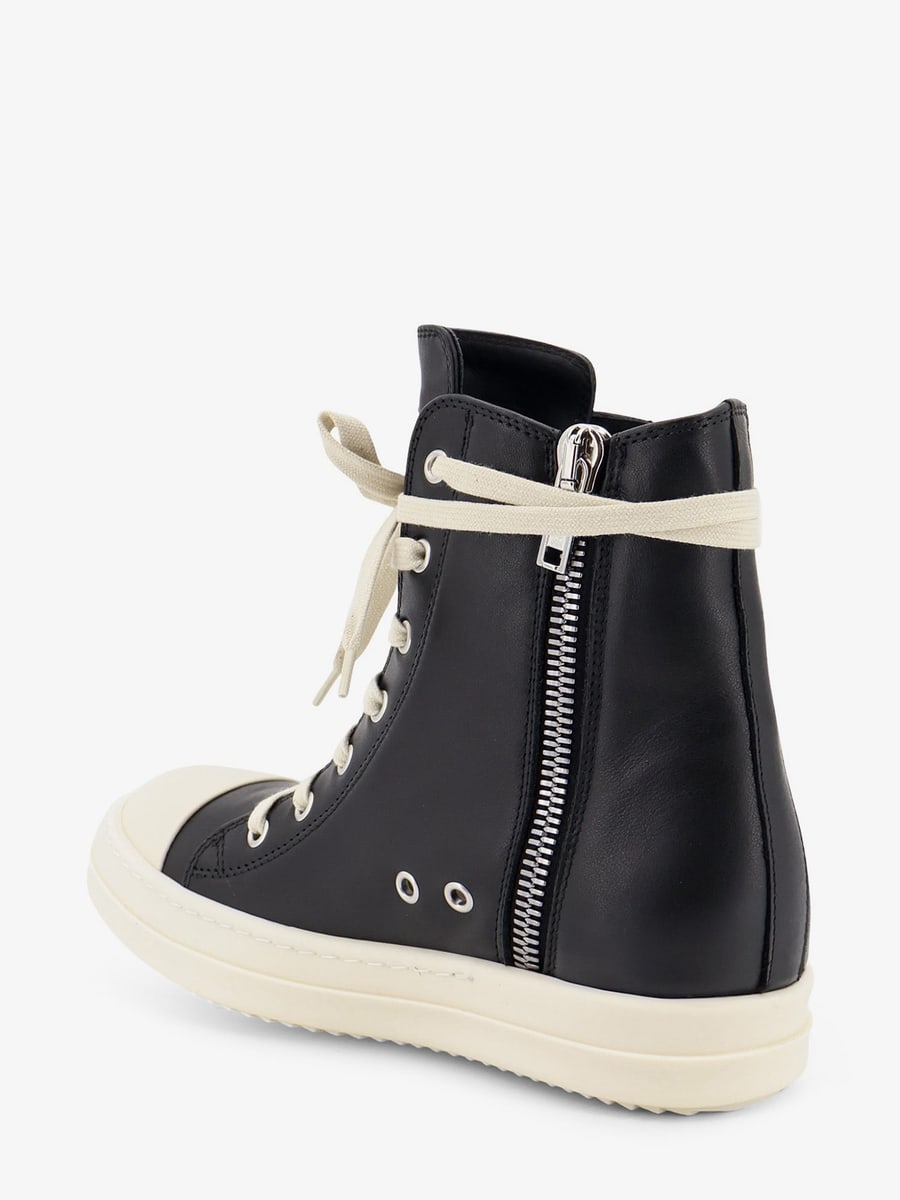 Rick Owens Leather sneakers, view 3