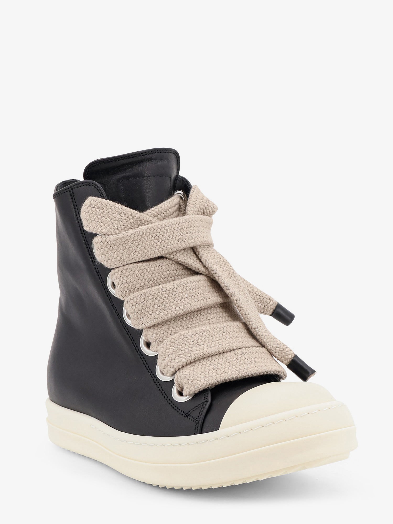 Rick Owens Jumbolace leather sneakers, view 2