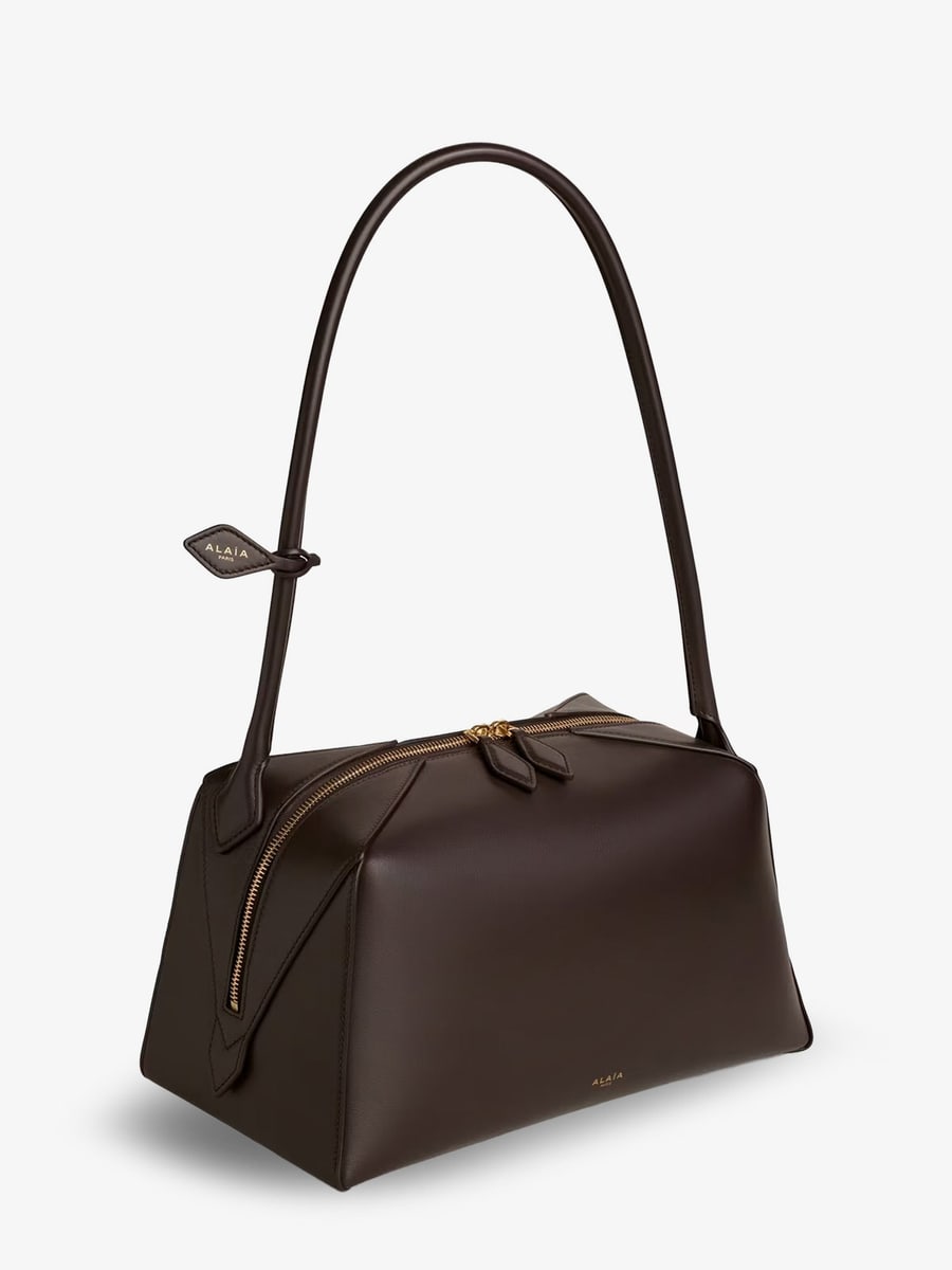 Alaïa Bouledogue leather shoulder bag, view 3