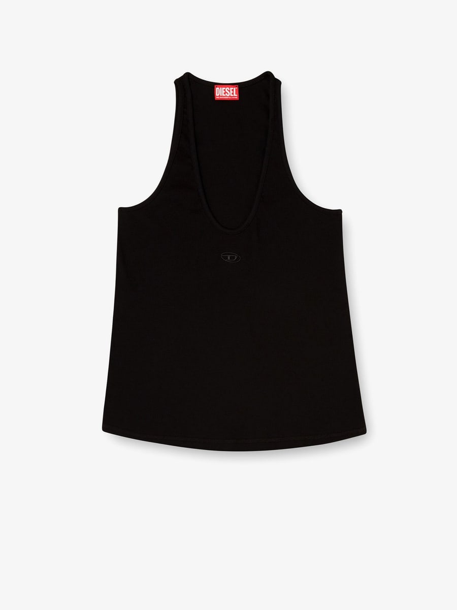 Diesel Ribbed cotton tank top