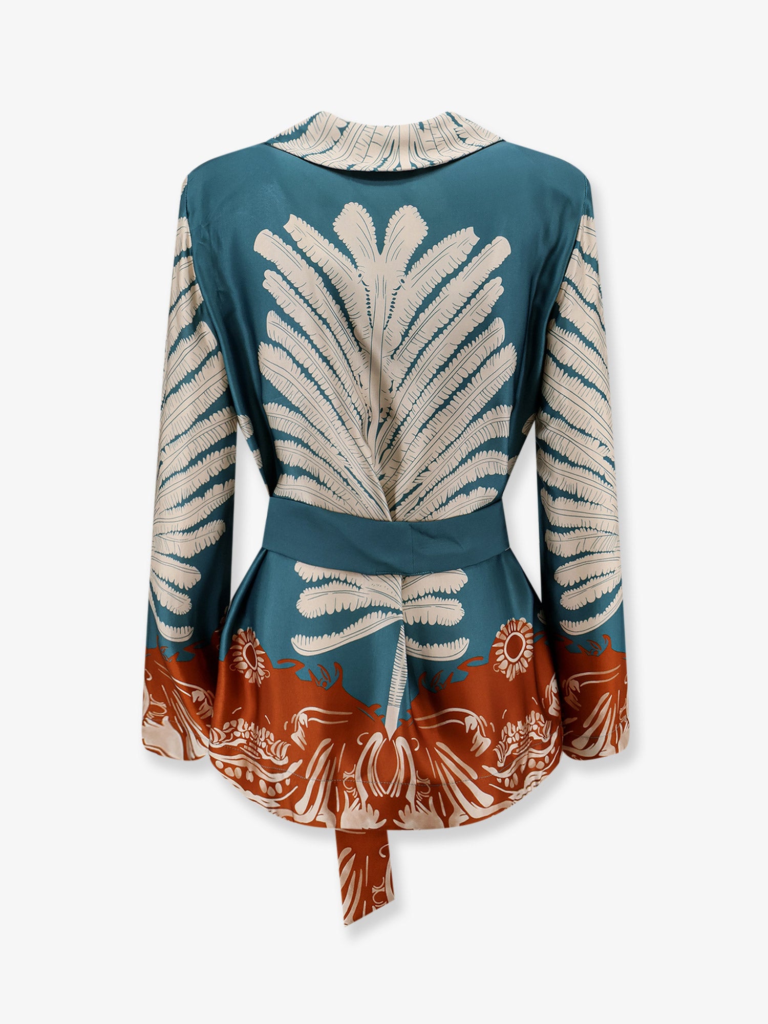 BYE FIRENZE Palma viscose and rayon blazer, view 2