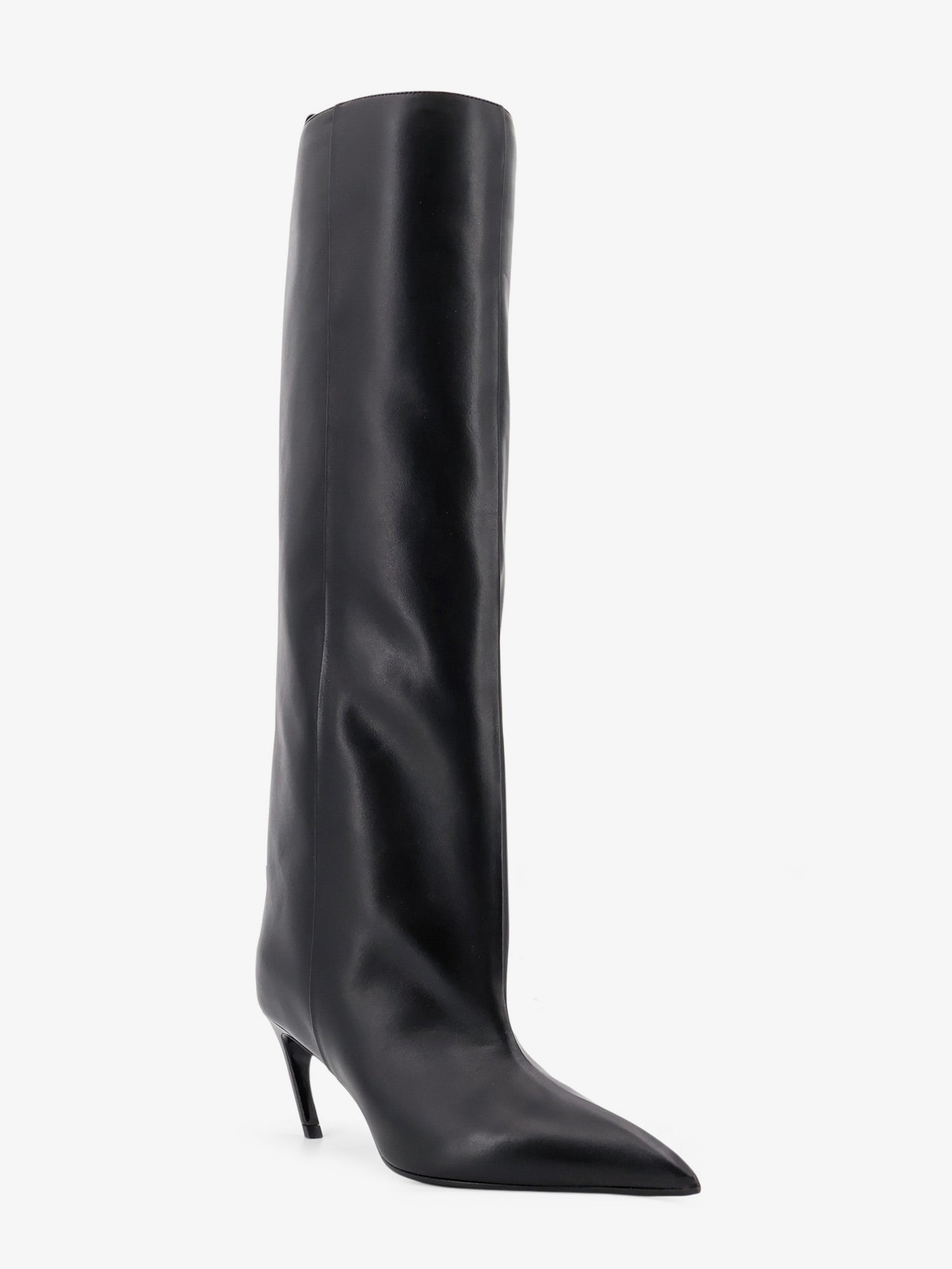 The Attico Lea leather boots, view 2