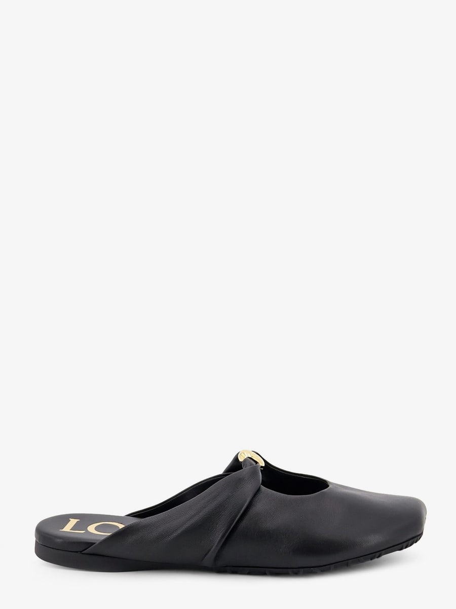 Loewe Pebble Soft low leather sandals