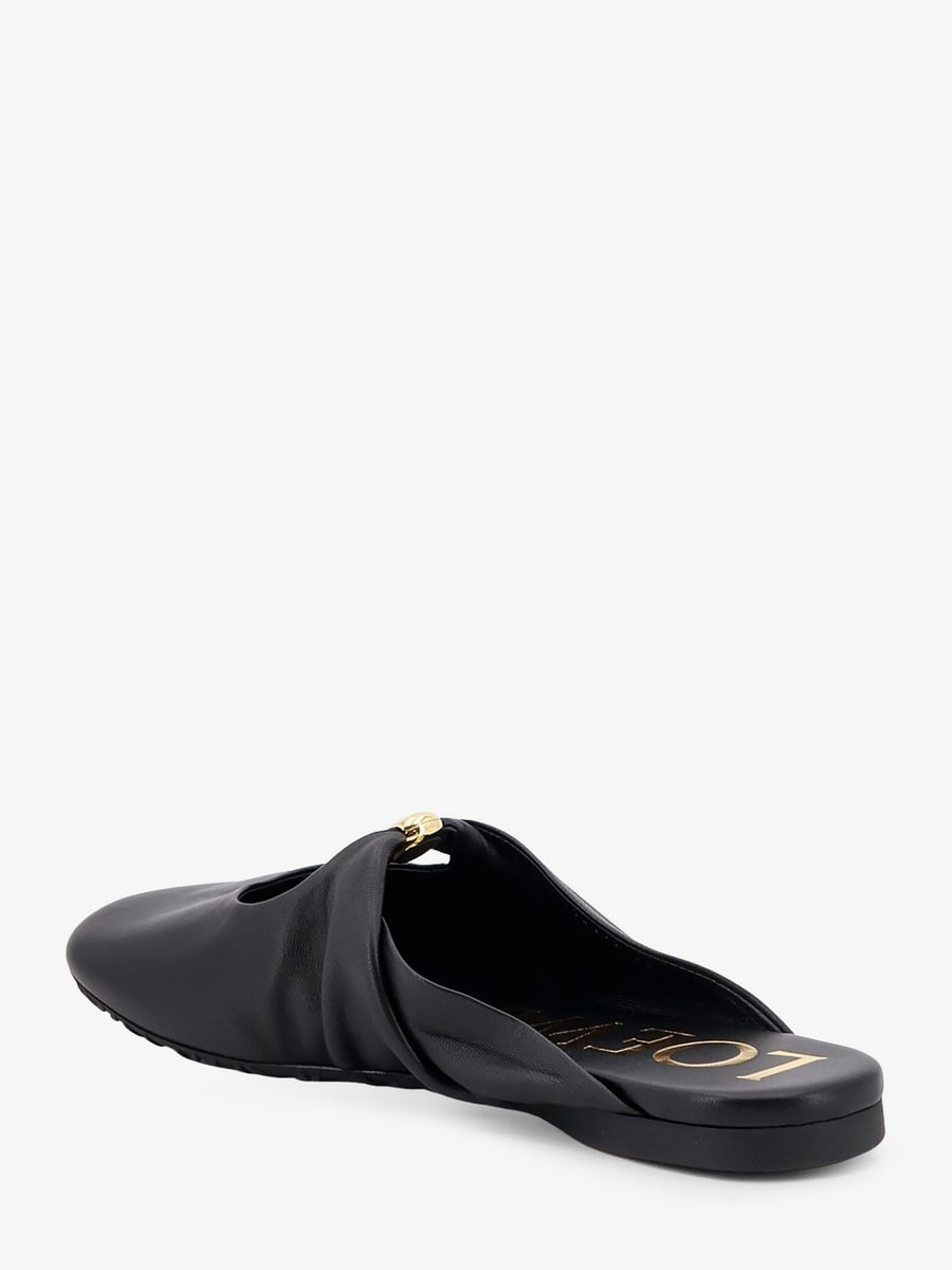 Loewe Pebble Soft low leather sandals, view 3