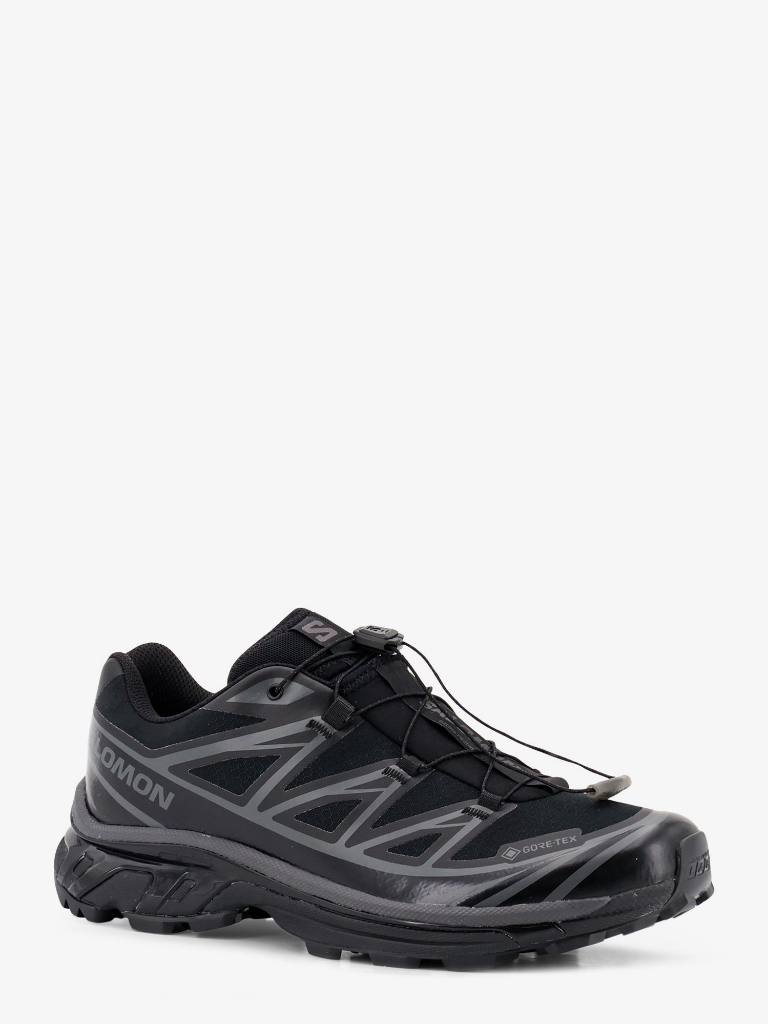 SALOMON XT-6 GTX nylon sneakers with side logo print, view 2