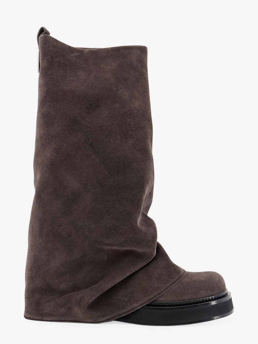 The Attico Robin suede boots