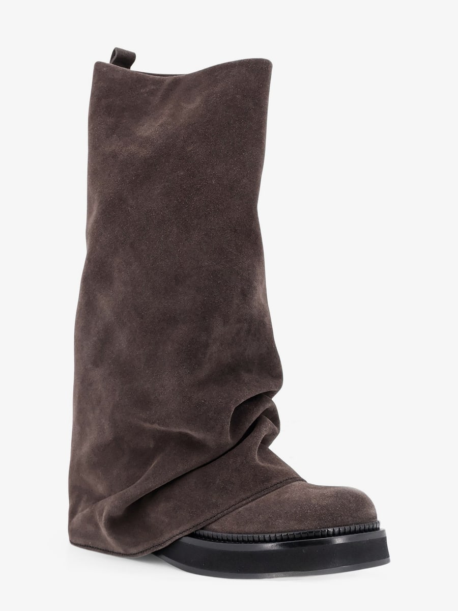 The Attico Robin suede boots, view 2