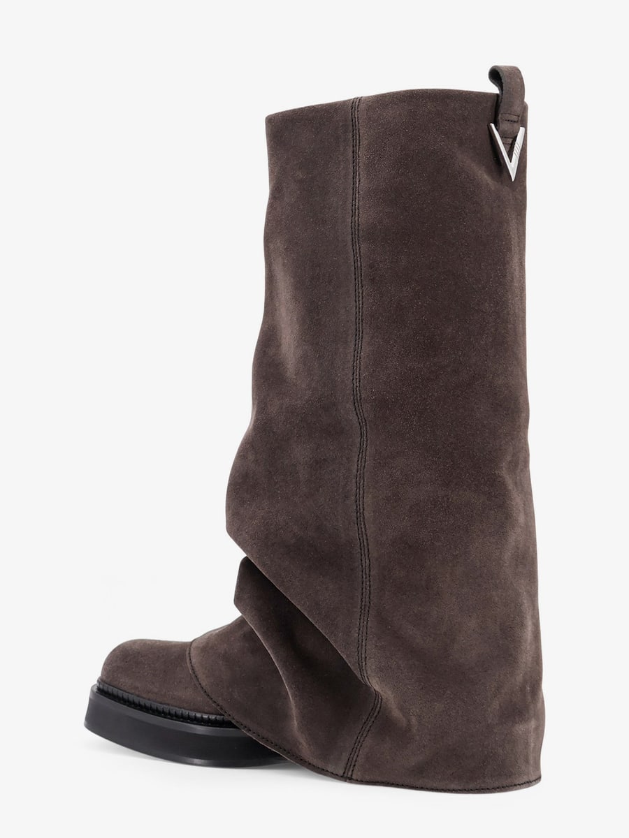 The Attico Robin suede boots, view 3