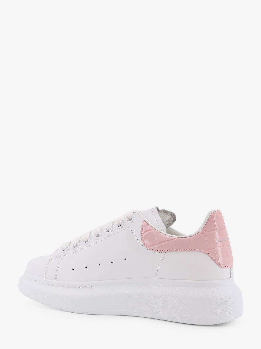 Alexander McQueen Oversize leather sneakers, view 3