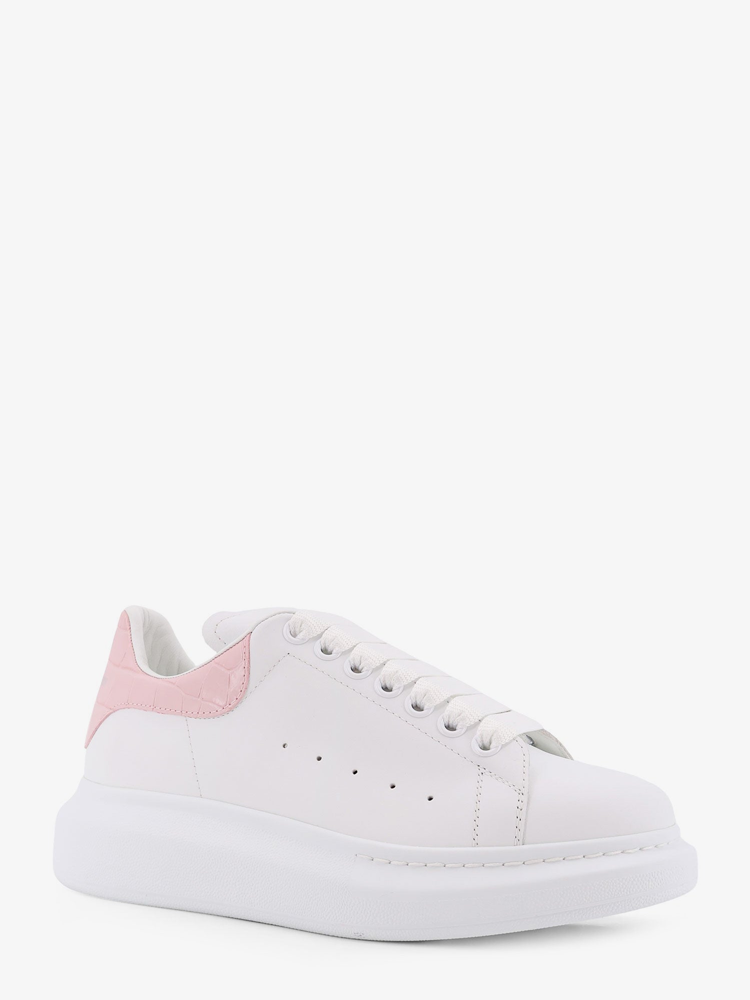 Alexander McQueen Oversize leather sneakers, view 2