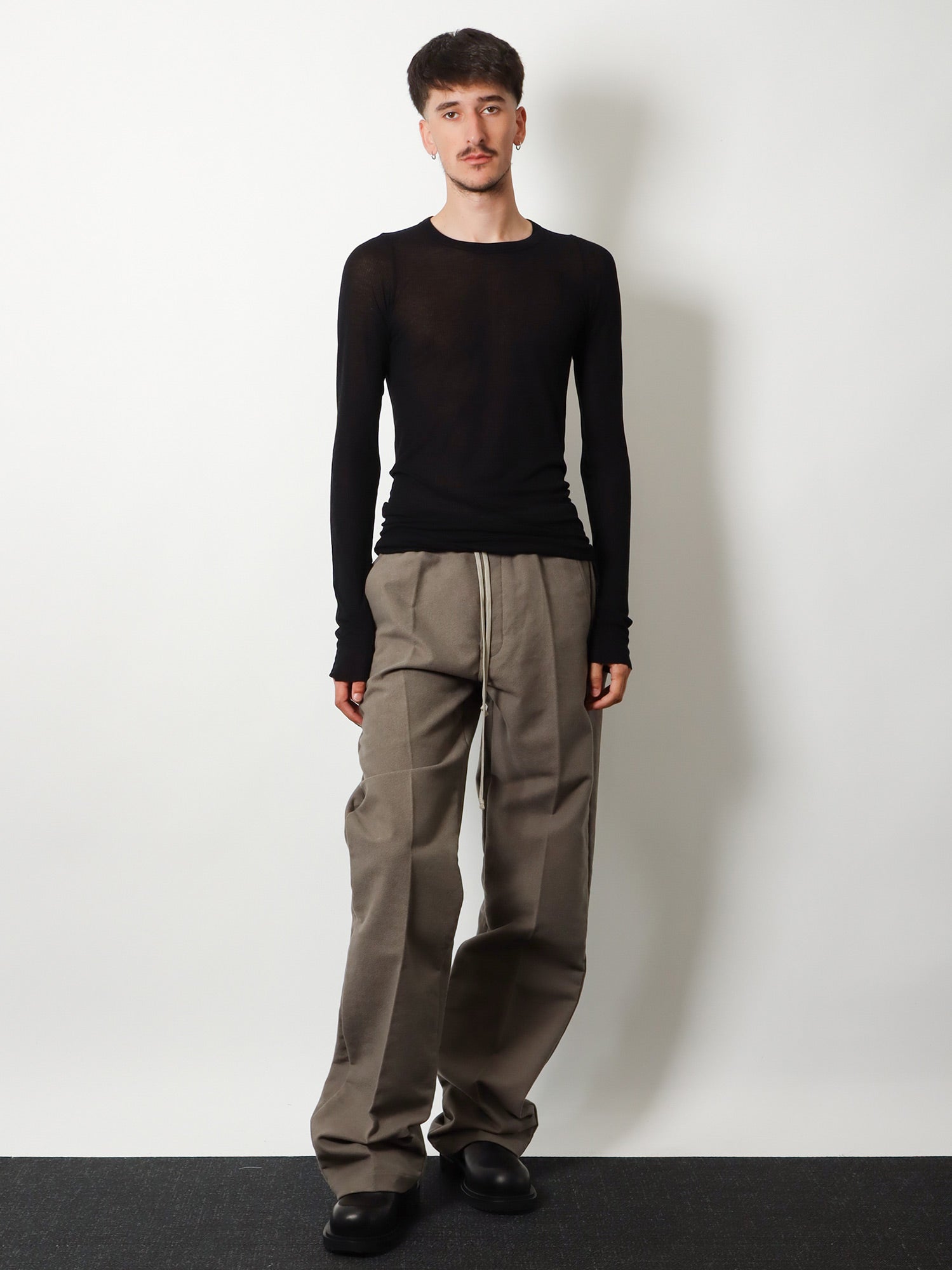 Rick Owens Dietrich cotton trousers, view 2