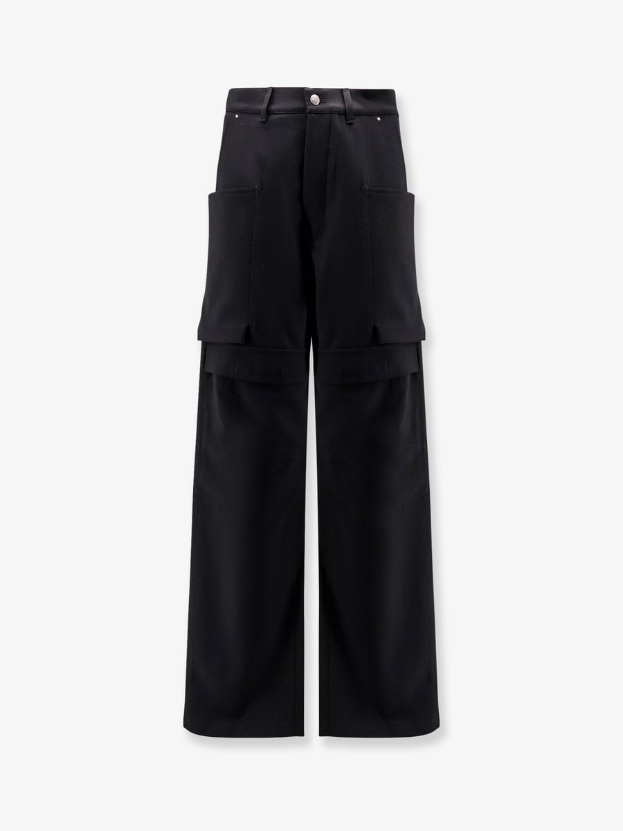 Rick Owens Stefan Cargo virgin wool trousers