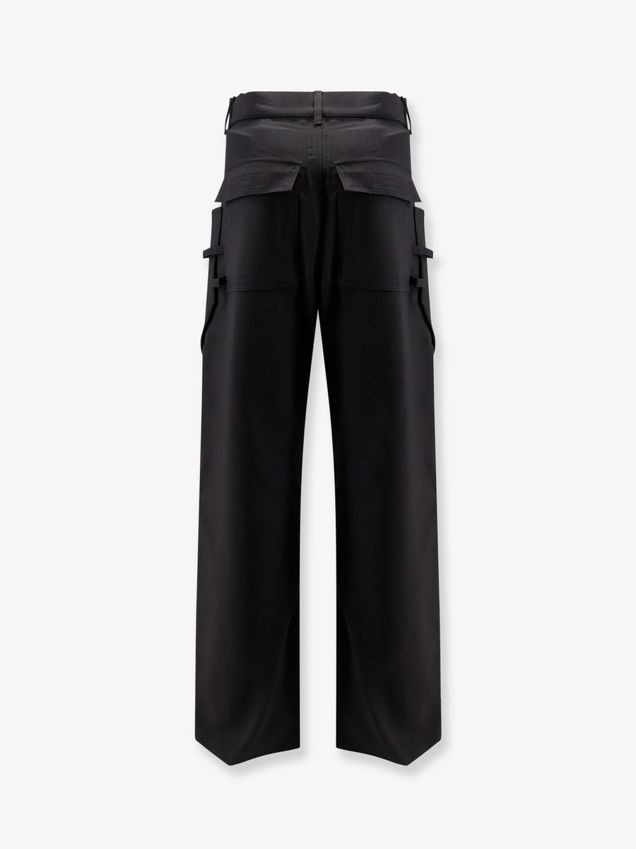 Rick Owens Stefan Cargo virgin wool trousers, view 4