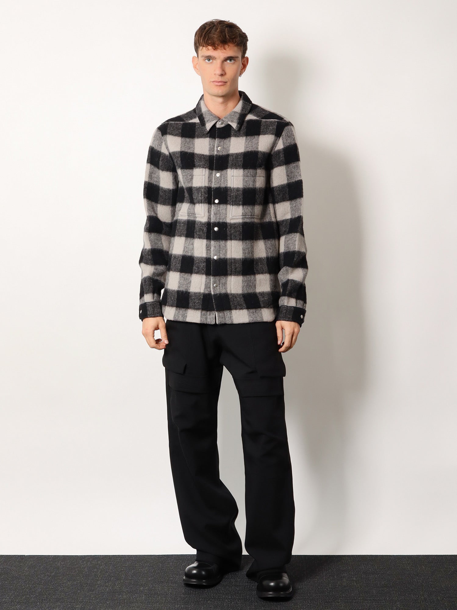 Rick Owens Stefan Cargo virgin wool trousers, view 2